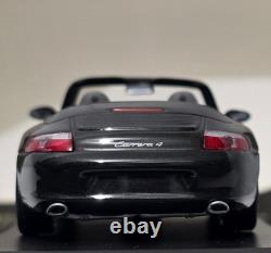 Porsche 911 (996) Carrera 4 Cabriolet 1997 Black 143 Minichamps WAP 020 085 12
