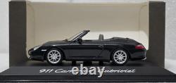 Porsche 911 (996) Carrera 4 Cabriolet 1997 Black 143 Minichamps WAP 020 085 12