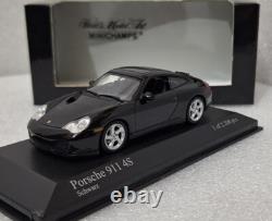 Porsche 911 (996) Carrera 4S Black 2000 143 Minichamps 400061070 RARITY! (9)