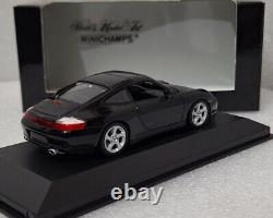 Porsche 911 (996) Carrera 4S Black 2000 143 Minichamps 400061070 RARITY! (9)