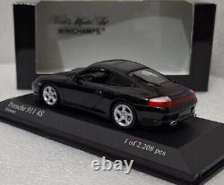 Porsche 911 (996) Carrera 4S Black 2000 143 Minichamps 400061070 RARITY! (9)