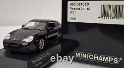 Porsche 911 (996) Carrera 4S Black 2000 143 Minichamps 400061070 RARITY! (9)