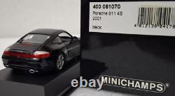Porsche 911 (996) Carrera 4S Black 2000 143 Minichamps 400061070 RARITY! (9)