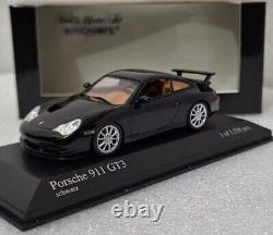 Porsche 911 (996) GT3 Black 2003 143 Minichamps 400062024 EXTREMELY RARE