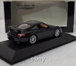 Porsche 911 (996) GT3 Black 2003 143 Minichamps 400062024 EXTREMELY RARE