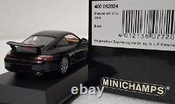 Porsche 911 (996) GT3 Black 2003 143 Minichamps 400062024 EXTREMELY RARE