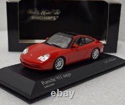 Porsche 911 (996) Targa 2001 Red 143 Minichamps 400061060 EXTREMELY RARE! (8)