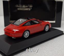 Porsche 911 (996) Targa 2001 Red 143 Minichamps 400061060 EXTREMELY RARE! (8)