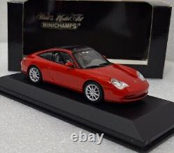 Porsche 911 (996) Targa 2001 Red 143 Minichamps 400061060 EXTREMELY RARE! (8)