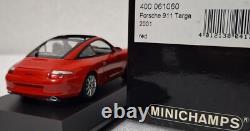 Porsche 911 (996) Targa 2001 Red 143 Minichamps 400061060 EXTREMELY RARE! (8)