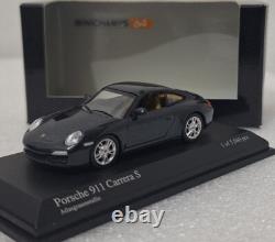 Porsche 911 (997) 2007 Carrera S Dark Grey 164 Minichamps EXTREMELY RARE