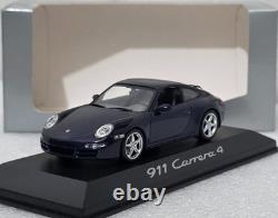 Porsche 911 (997) Carrera 4 2004 Blue 143 Minichamps WAP 020 100 16 Diecast 6