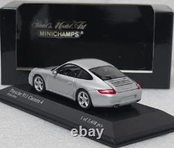 Porsche 911 (997) Carrera 4S 2005 Silver 143 Minichamps 400065320 Limited (17)