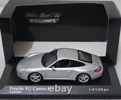 Porsche 911 (997) Carrera 4S 2005 Silver 143 Minichamps 400065320 Limited (17)