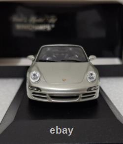 Porsche 911 (997) Carrera 4s Cabriolet 2005 Silver 143 Minichamps 400065330 (6)