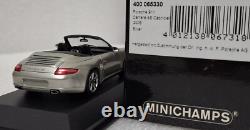 Porsche 911 (997) Carrera 4s Cabriolet 2005 Silver 143 Minichamps 400065330 (6)