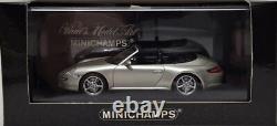 Porsche 911 (997) Carrera 4s Cabriolet 2005 Silver 143 Minichamps 400065330 (6)