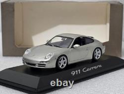 Porsche 911 997 Carrera Dyract Extra 2004 Silver 143 Minichamps WAP020XXX14 15