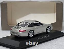 Porsche 911 997 Carrera Dyract Extra 2004 Silver 143 Minichamps WAP020XXX14 15