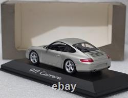 Porsche 911 997 Carrera Dyract Extra 2004 Silver 143 Minichamps WAP020XXX14 15