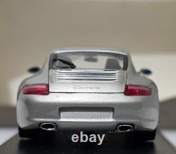 Porsche 911 997 Carrera Dyract Extra 2004 Silver 143 Minichamps WAP020XXX14 15