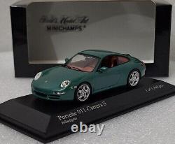 Porsche 911 (997) Carrera S 2004 Green Met 143 Minichamps 400063022 RARITY! (8)