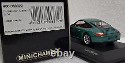 Porsche 911 (997) Carrera S 2004 Green Met 143 Minichamps 400063022 RARITY! (8)