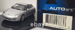 Porsche 911 (997)Carrera S 2005 Silver 143 Autoart 57883 EXTREMELY RARE! (13)