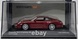 Porsche 911 (997. II) Carrera 4 S 2008 Red 164 Minichamps 640 066460 SUPER RARE