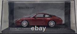 Porsche 911 (997. II) Carrera 4S 2008 Red 143 Minichamps 400066422 RARITY! (15)