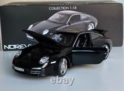 Porsche 911 (997. II) Carrera 4S 2009 Basalte Black 118 Norev 187558 RARE
