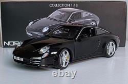 Porsche 911 (997. II) Carrera 4S 2009 Basalte Black 118 Norev 187558 RARE