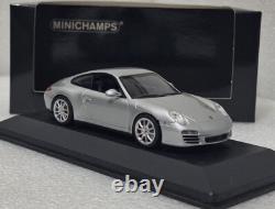 Porsche 911 (997. II) Carrera 4S 2009 Silver 143 Minichamps 400066421 RARE! (7)