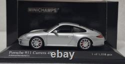 Porsche 911 (997. II) Carrera 4S 2009 Silver 143 Minichamps 400066421 RARE! (7)