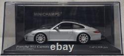 Porsche 911 (997. II) Carrera 4S 2009 Silver 143 Minichamps 400066421 RARE! (7)