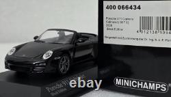 Porsche 911 (997. II) Carrera Cabriolet Black 2008 143 Minichamps 400066434 (4)