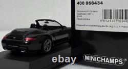 Porsche 911 (997. II) Carrera Cabriolet Black 2008 143 Minichamps 400066434 (4)