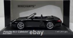 Porsche 911 (997. II) Carrera Cabriolet Black 2008 143 Minichamps 400066434 (4)