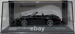Porsche 911 (997. II) Carrera Cabriolet Black 2008 143 Minichamps 400066434 (4)