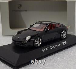 Porsche 911 997 Targa 4S 2008 Black 143 Minichamps WAP02002518 SUPER RARE! (8)