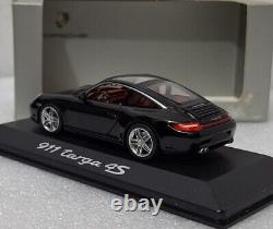 Porsche 911 997 Targa 4S 2008 Black 143 Minichamps WAP02002518 SUPER RARE! (8)