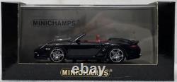 Porsche 911 (997) Turbo 2007 Cabriolet Black 143 Minichamps 400065230 RARE! (4)