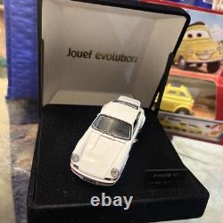 Porsche 911 Carrera 1973 Model Car DieCast 1/43 VINTAGE NEW IN BOX white Red Car