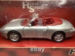 Porsche 911 Carrera Cabriolet 143 Scale Die-cast (Super Rear Recall)