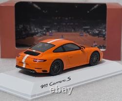 Porsche 911 Carrera S Orange Porsche Tennis Grand Prix 143 Spark WAX 020 200 26