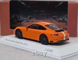 Porsche 911 Carrera S Orange Porsche Tennis Grand Prix 143 Spark WAX 020 200 26