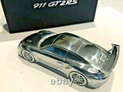 Porsche 911 GT2 RS Aluminium Billet Paperweight Model 991.2 series