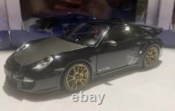 Porsche 911 GT2 RS Black with Bronze 1/18 Scale Minichamps Limited 1 of 504 pcs