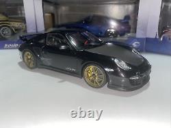 Porsche 911 GT2 RS Black with Bronze 1/18 Scale Minichamps Limited 1 of 504 pcs