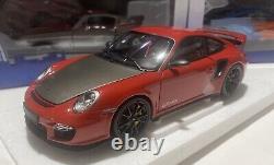 Porsche 911 GT2 RS Red Carbon Fiber 1/18 Scale Minichamps Limited 1 of 504 pcs